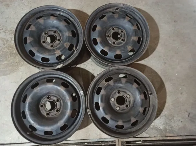Rodas de ferro 5 furos 5x100 Volks