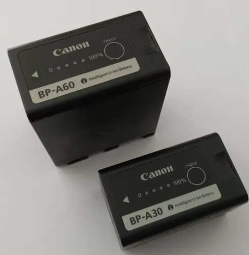 Kit Baterias Canon BP-A30 e BP-A60