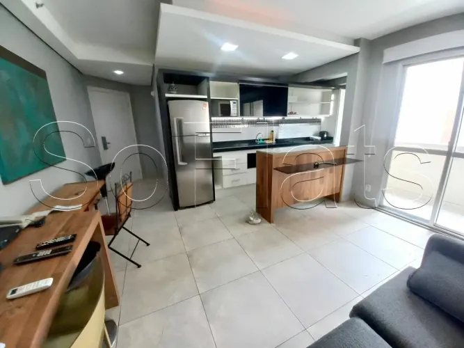 Apto no Quality Bela Cintra 45m² 1 dormitório 1 vaga de garagem disponível para locação no