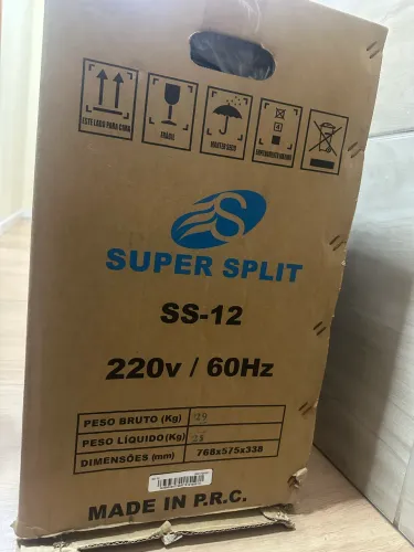 VENDO CENTRAL DE AR SUPER SPLOT 12.000 btus quente e frio