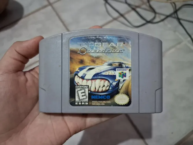 Top Gear Overdrive N64 americano original