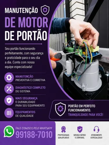 Motor Para Portão:Segurança e Excelência
