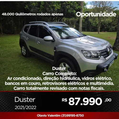 Renault Duster Intense 1.6 16V Flex AUT 2022