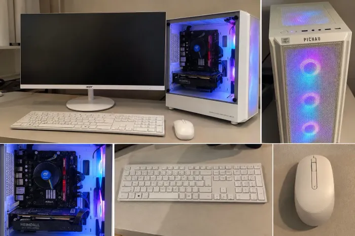 PC Gamer i5-10400F GTX 1660 Ti 8GB RAM + Monitor + Kit Teclado/Mouse