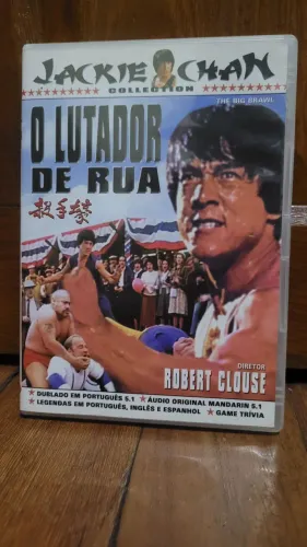 DVD JACKIE CHAN FILME O LUTADOR DE RUA