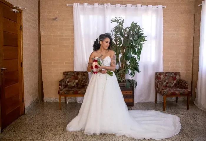 Vestido de casamento importado