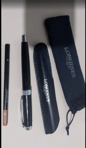 Caneta Longines Original Suíça Metal com estojo - Colecionador
