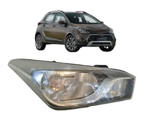 Farol Direito Hyundai Hb20x 2013 A 2019 Original (Usado)