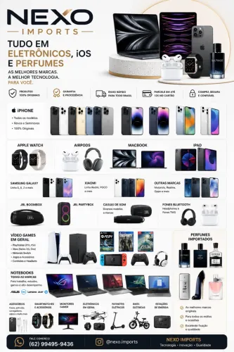 Iphones e notebook (eletrônicos)