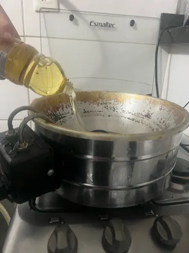 Fritadeira elétrica 220