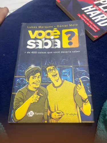 Livro ?você sabia? Lukas Marques e Daniel molo