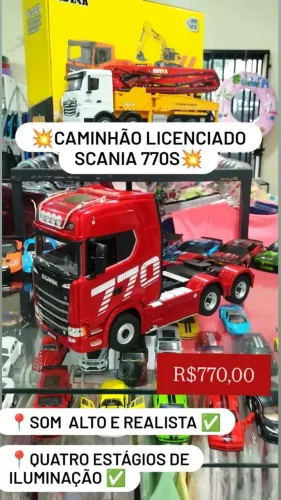 Caminhão Scania Huina 1501