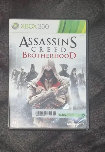Jogo Assassin's Creed Brotherhood Xbox 360 Original Mídia Física