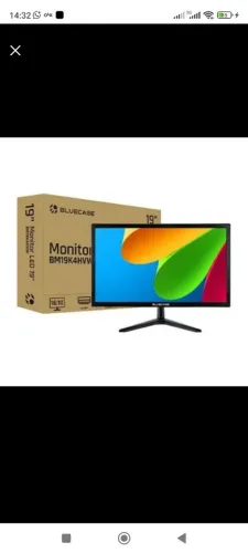 Monitor 19 polegadas HDMI e VGA <br>Zero na caixa com garantia de 90 dias  *