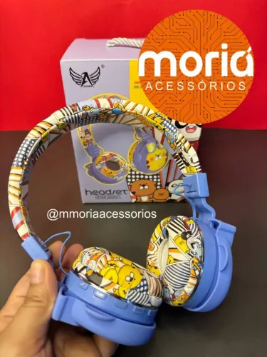 Fone Abafador Ouvido Infantil Bluetooth