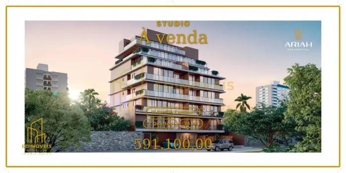 Viva com Estilo: Studio Moderno em Jardim Camburi com Garden Exclusivo!