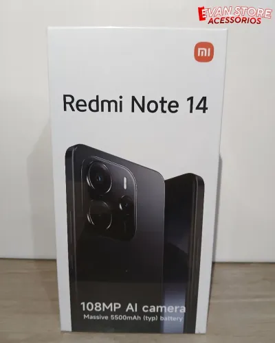 Smartphone Xiaomi Redmi Note 14 (256gb+8ram) Lacrado