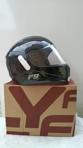 Capacete Fly Black f9 Motor N60