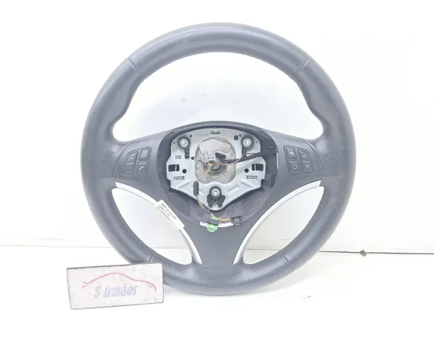 Volante Direção Bmw X1 2.0 2011/ 2012 Nº679557402 Preto