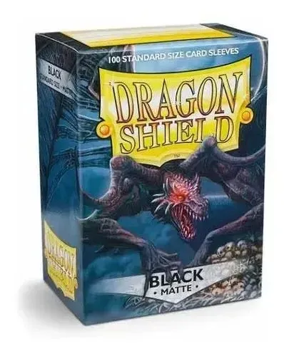 Dragon Shield Preto Matte LACRADO