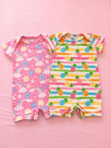 Kit Body infantil 0 a 3 meses