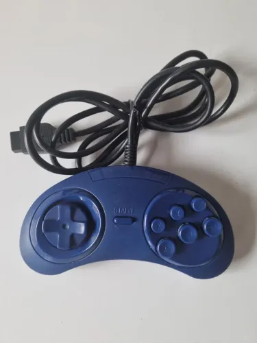 Controle master system azul