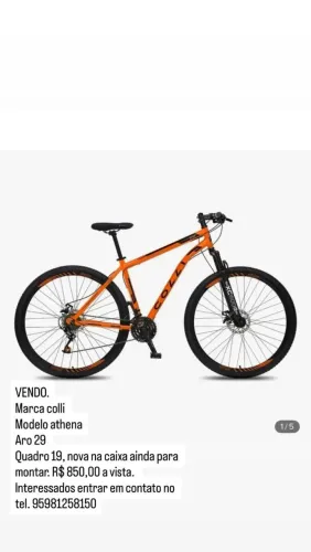 Bicicleta Colli Aro 29 