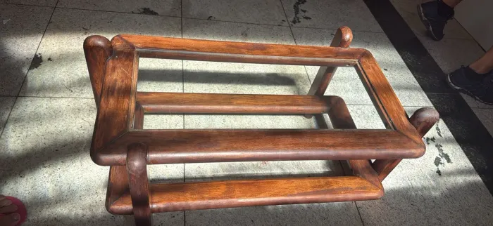 Mesa de centro rústica
