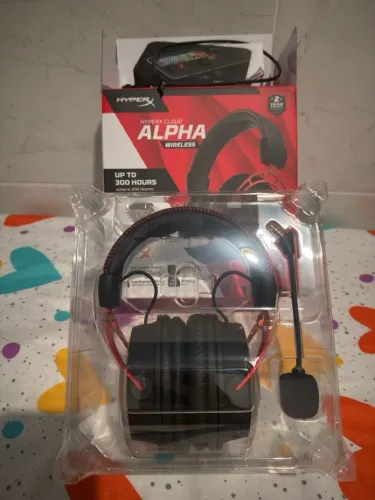 Fone Headset Gamer Sem Fio Hyperx Cloud Alpha Wireless