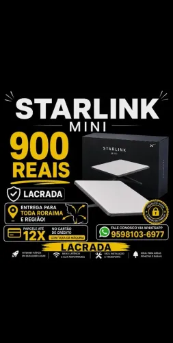 Vende se starlink mini ganhe um mês grátis 