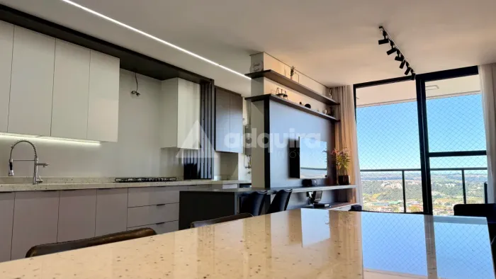 Lindo Apartamento Mobilíado Com 3 Quartos (1 Suíte) - Andar Alto Com Vista