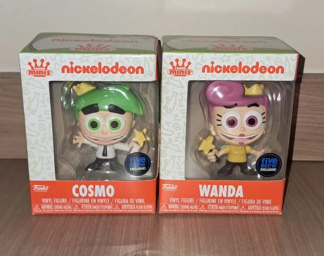 Funko Mystery Mini Padrinhos Mágicos Cosmo + Wanda