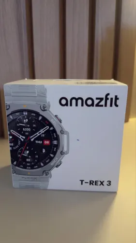 Amazfit T-rex 3 A2323 Mesh Cinza Caja Prateado