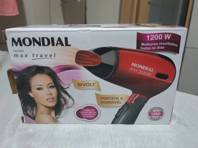 Vendo Secador Mundial Max Travel Bivolt