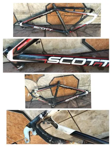 Quadro MTB Scott aro 26 para hoje apenas r$ 200 faço entrega em Goiânia.