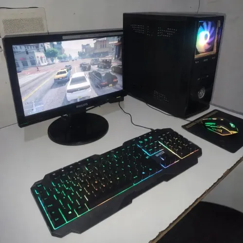 CPU Gamer TGT+ Kit Mancer RGB - E7400 4GB GTA V - SEM MONITOR - Anápolis