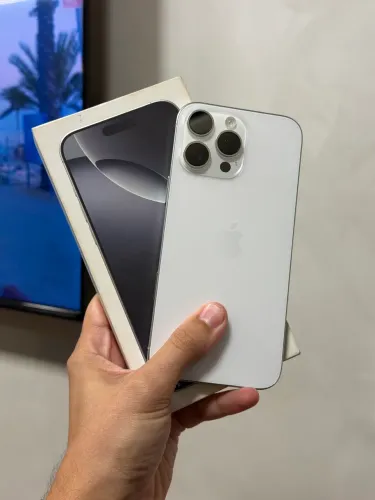 iPhone 16 Pro Max 256gb Branco Excelente 