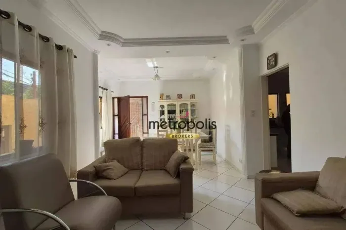 Sobrado com 3 dormitórios à venda, 215 m² por R$ 670.000,00 - Vila Helena - Santo André/SP