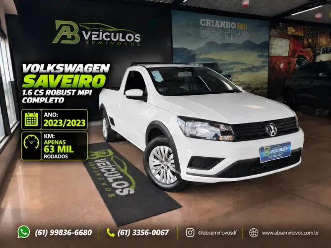 Volkswagen Saveiro Robust 1.6 Total Flex 8V 2023