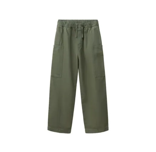 ZARA calça  verde nova  7-8 anos