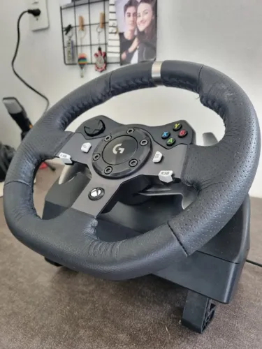 Volante Logithec G920 + Câmbio e Pedais inclusos