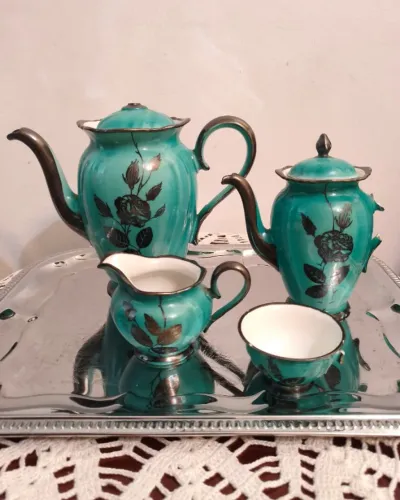 Conjunto antigo rosenthal para decoração / composição de aparador