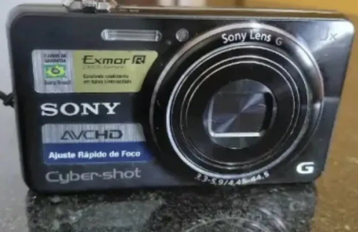 Sony Cyber-shot WX100 com- zoom ótico 10X -