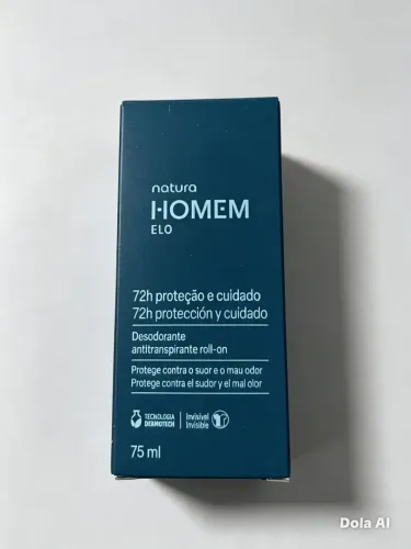 Desodorante Antitranspirante Roll-on Natura Homem Limão 75 Ml