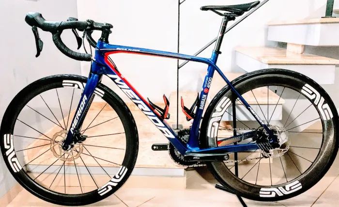 Speed (54) Merida Scultura Carbon Disc (cartão18x). Trocas 14k