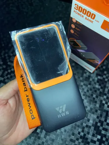 Carregador Portátil Power Bank 30000mAh HWN HWN-3C08 - 22.5W Super Fast Charge 