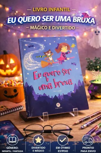 Livro : Eu quero ser uma bruxa