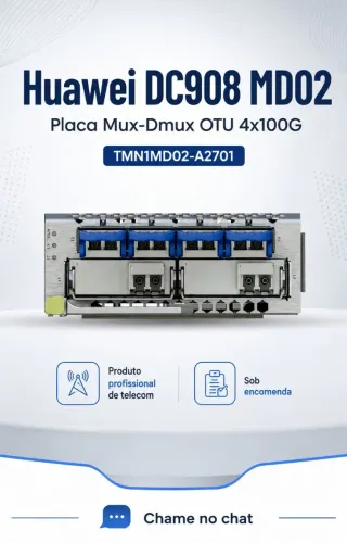 Huawei DC908 MD02 Placa Mux-Dmux Otu 4*100G TMN1MDO2-A2701