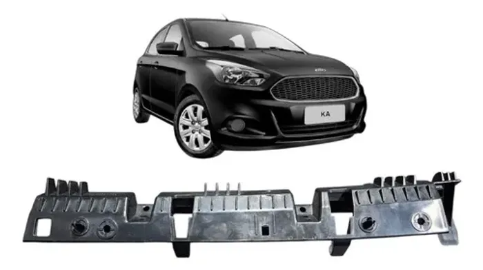 Guia Coluna Parabrisa Dianteiro Ld Ford Ka Se 1.0 2016 Uzad0