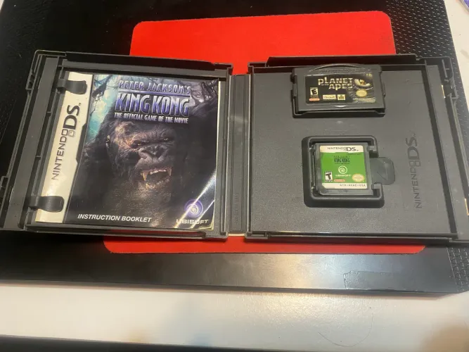 Lote Jogos Nintendo - King Kong DS Completo + Planet of the Apes GBA